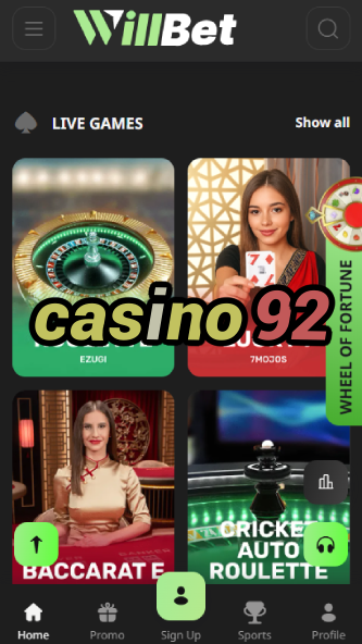 Casino 92 - Premium Slots & Live Dealer Games-ydblkf.net